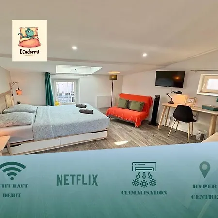 L'endormi 6 - Hypercentre - 10min De Jaude - A Pied * Clermont-Ferrand